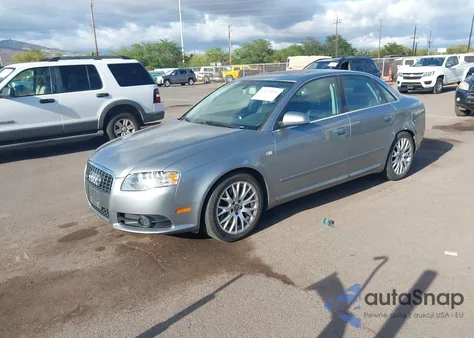 2008 Audi A4 2.0T/2.0T Special Edition from USA, damaged, VIN WAUDF78E78A149727